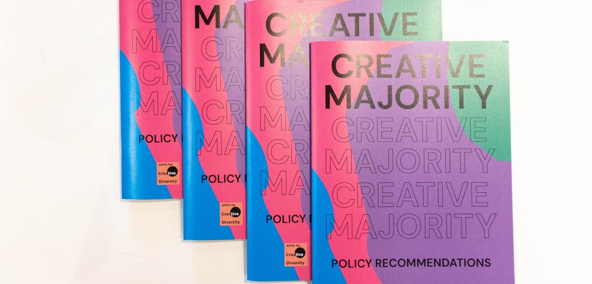 APPG for Creative Diversity new project announced